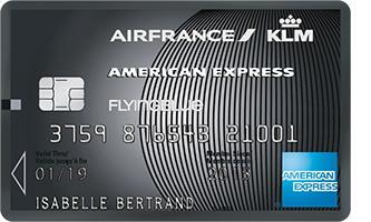 Carte AIR FRANCE KLM AMERICAN EXPRESS PLATINUM